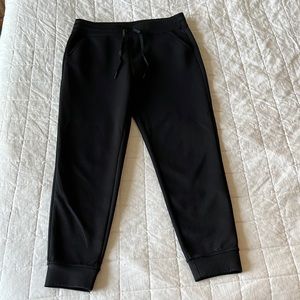 Black joggers, worn once